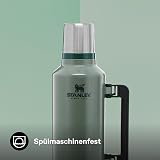 Stanley 1913 Classic Legendary Thermal Flask 2.3L - Hammertone Green - 8