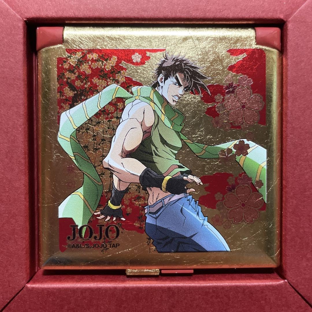 Amazon.co.jp: 箔一 × ジョジョの奇妙な冒険 金沢箔 コンパクトミラー 