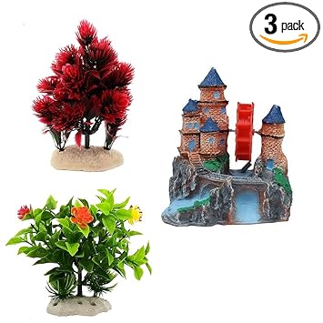 Jainsons Pet Products Aquarium Decoration Combo Items