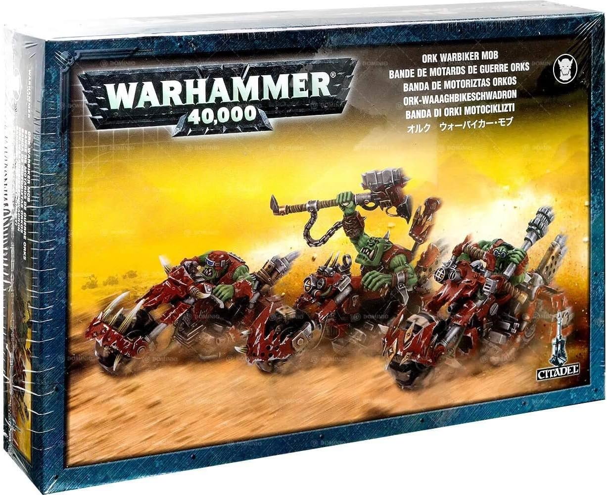 Warhammer 40K Ork Warbiker Mob