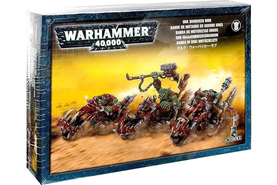 激レア 絶版 forgeworld ork biker 3個 ウォーハンマー Warhammer 40k Forgeworld OOP Ork Warboss on Warbike SP | eBay