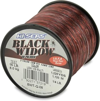 Hi-Seas Black Widow Co-Polymer Line