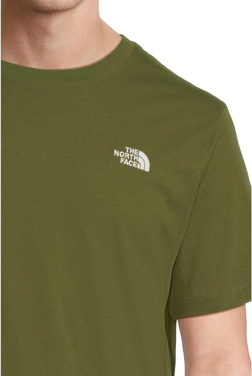 THE NORTH FACE Men's Evolution Simple Dome Short-sleeve Tee (Standard & Big Size) | Cotton Shirt With the Classic Logo - Image 4