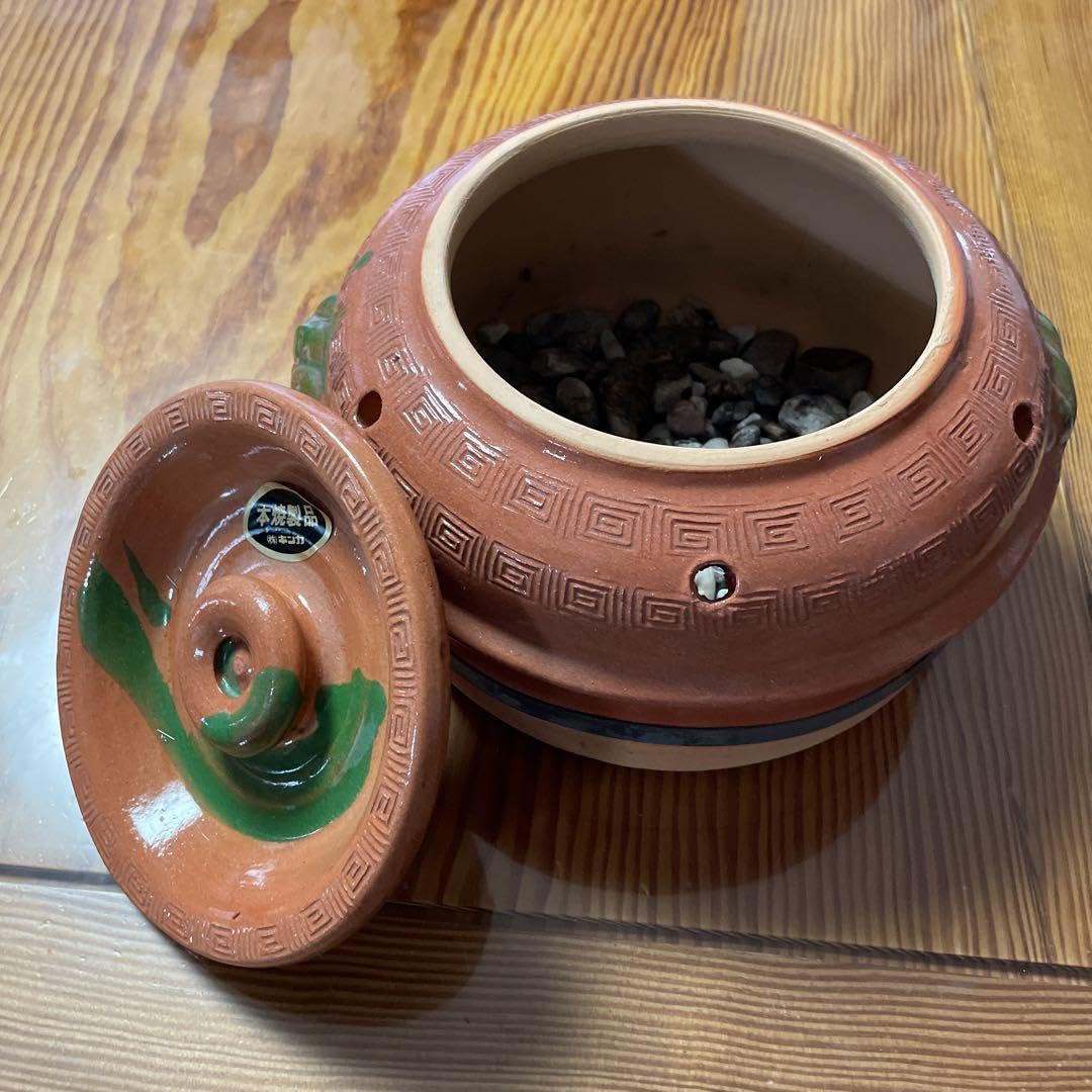 Amazon.co.jp: ほかほか石焼つぼ（大小石つき）キンカ製 箱付き