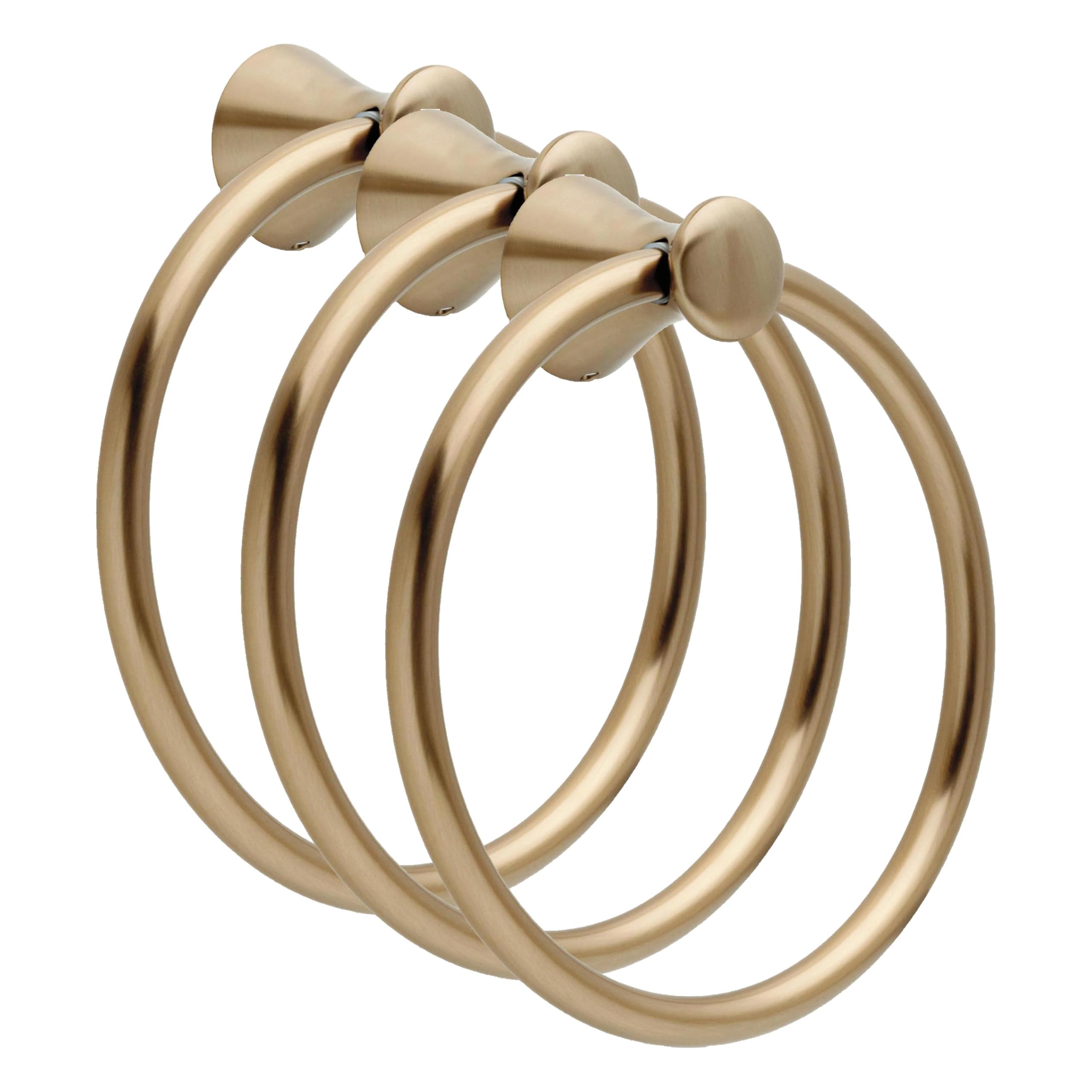 Delta Champagne Bronze Towel Ring - Modern Bathroom Hardware -9 Delta Champagne Bronze Towel Ring - Modern Bathroom Hardware -9