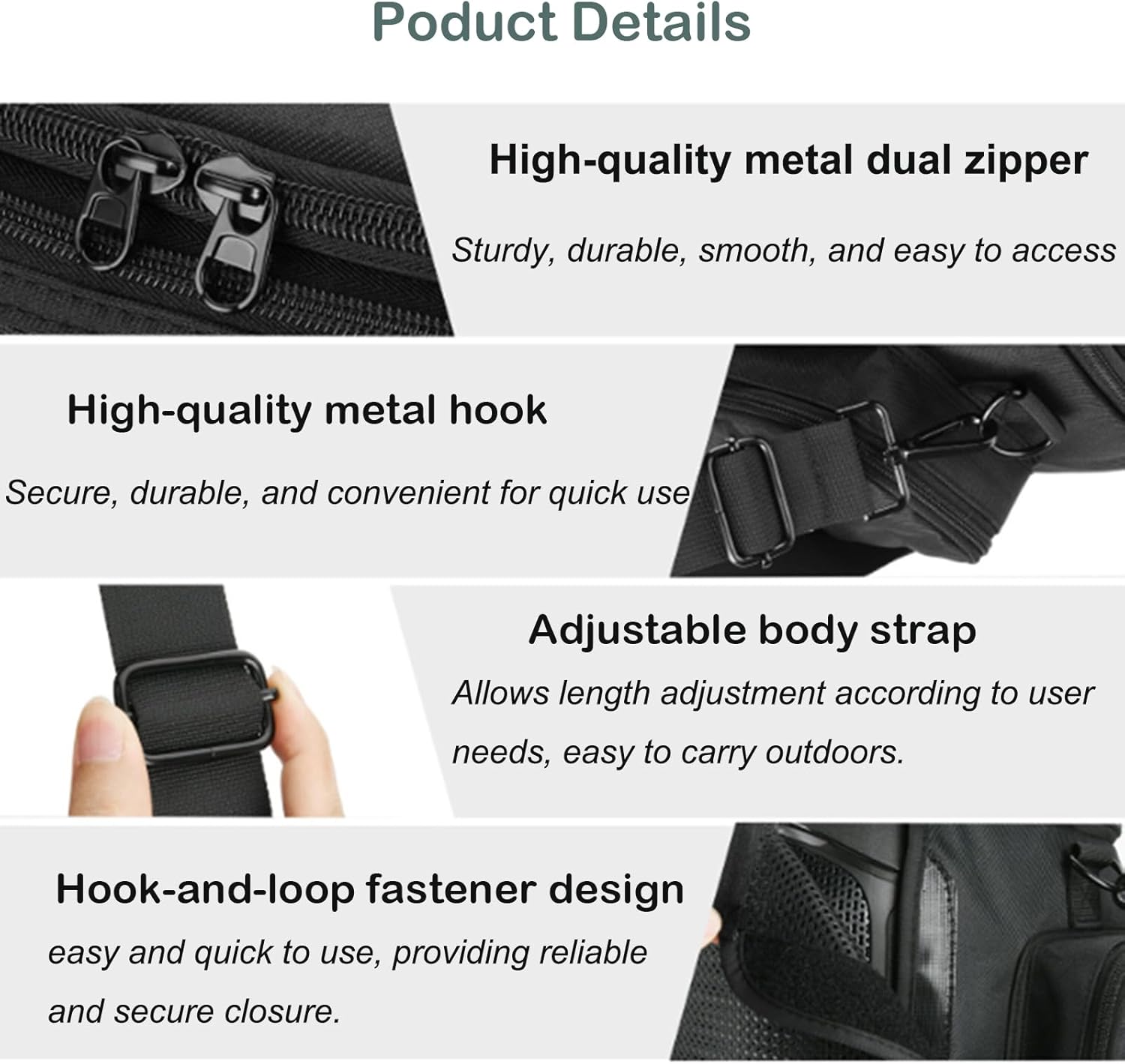 Portable Speaker Travel Bag Carrying Case Compatible with JBL PartyBox Encore 2, Tote Bag with Adjustable Shoulder Strap & Two Side Pocket​​s