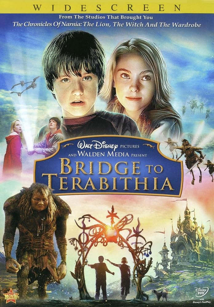WALT DISNEY Bridge to Terabithia DVD 2007, Region 1