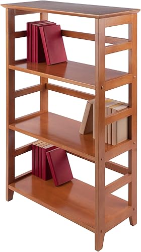 Miniatura 4 de Winsome Estantería de estudio de madera miel