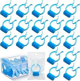 Frienda 16 Pcs Nose Clips for Nosebleeds Nose Clamps with Storage Box and Pouch Nasal Bleed Stopper Plugs for Nosebleeds Plastic Foam Noses Clip for Accidental Emergency