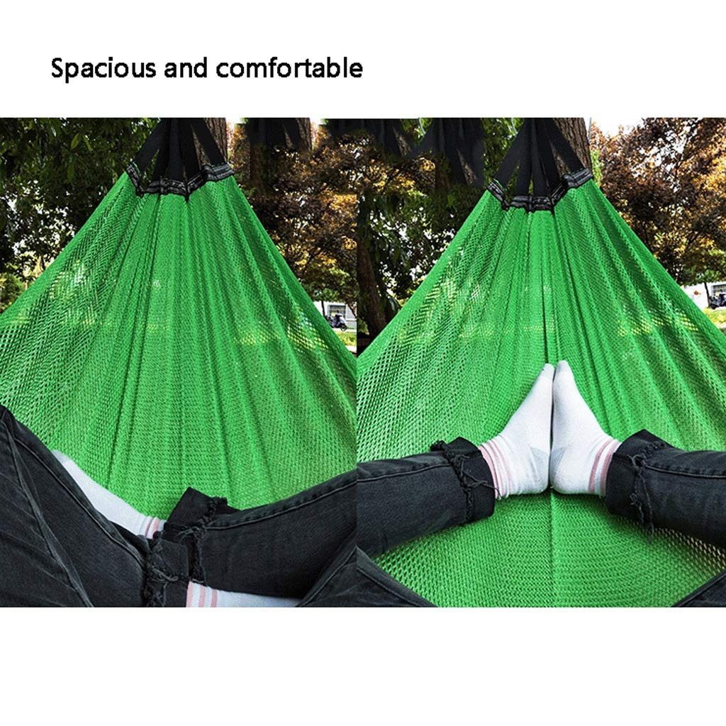 Amaca portatile, Amaca portatile in nylon e seta ghiacciata, amaca da campeggio, in rete traspirante fresca