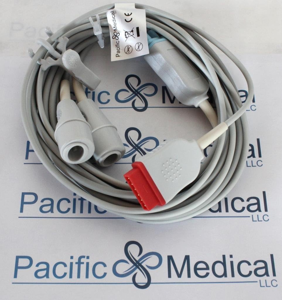 GE Marquette to Edward IBP Invasive Blood Pressure Adapter Cable - NBMQ5245-4