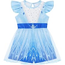 Cotrio Girls Princess Jumpsuit Toddler Romper with Tulle Skirt Overlay Kid Birthday Outfit One-piece Ruffle Tutu Jumpsuit