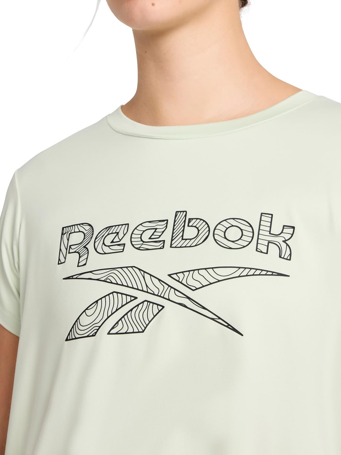 Reebok Womens Graphic Crewneck T-Shirt - Image 4