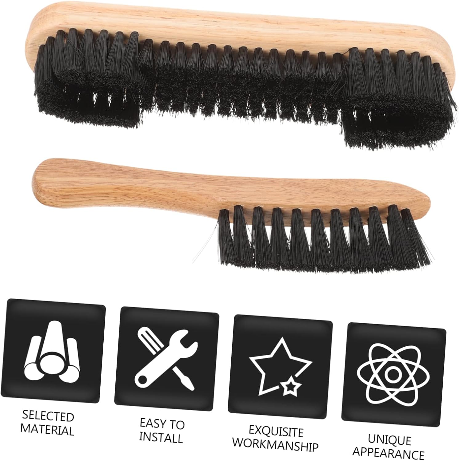 Wooden Billiards Cleaning Brush Pool Table Necessity Sturdy Versatile Set