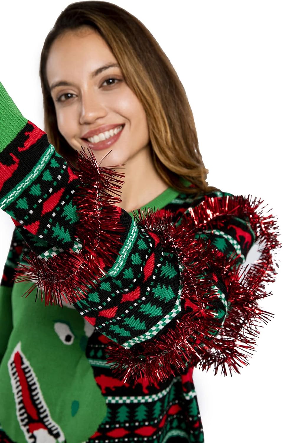 Unisex Men Ugly Christmas Sweater Pullover Knitted Funny Xmas Holiday Festive Pullover - Image 5