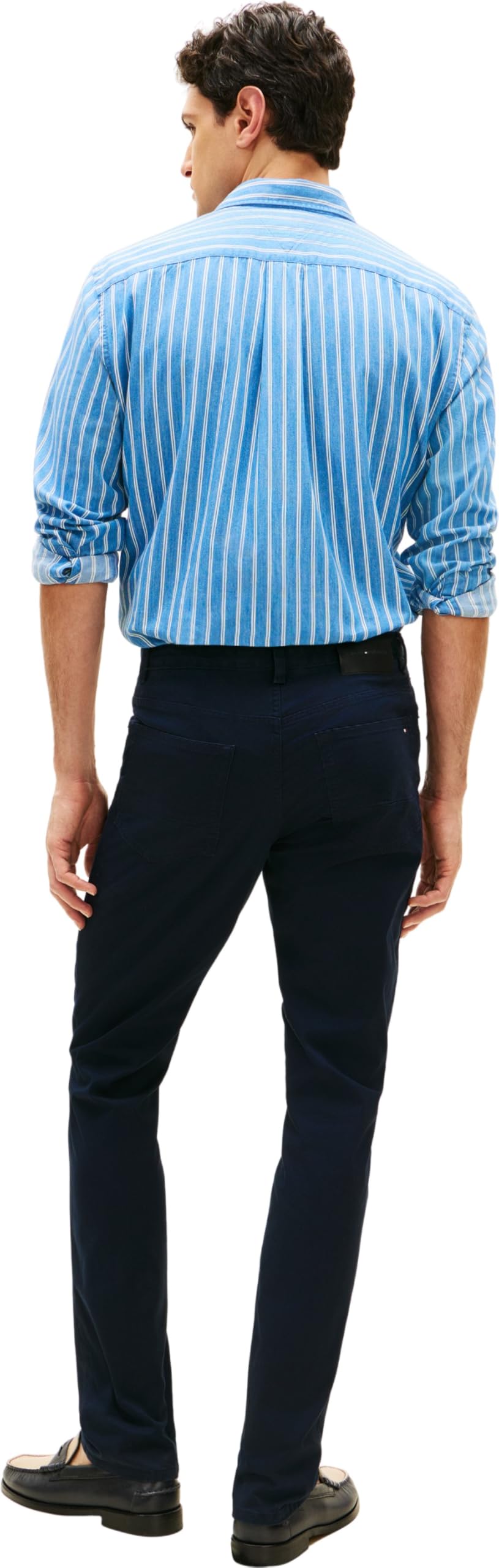 Tommy Hilfiger Uomo Pantaloni Chino Core Denton Essential Twill Straight Fit