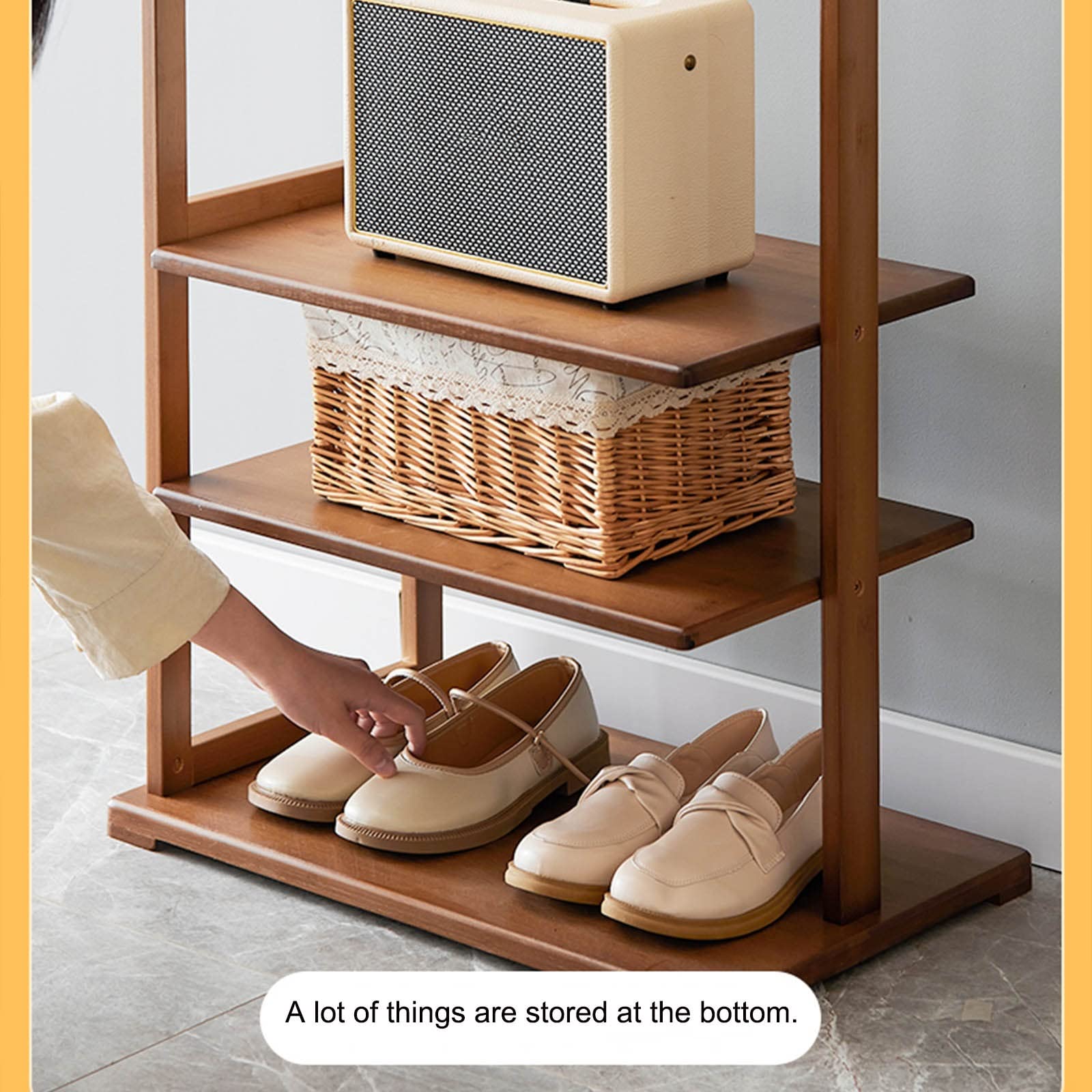 Amazon.co.jp: Floor Hanger, Modern Vertical Coat Hanger Vintage