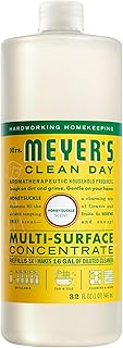 MRS. MEYER'S CLEAN DAY Multi-Surface Everyday Concentrate, Honeysuckle Scent, 32 Fl Oz Bottle
