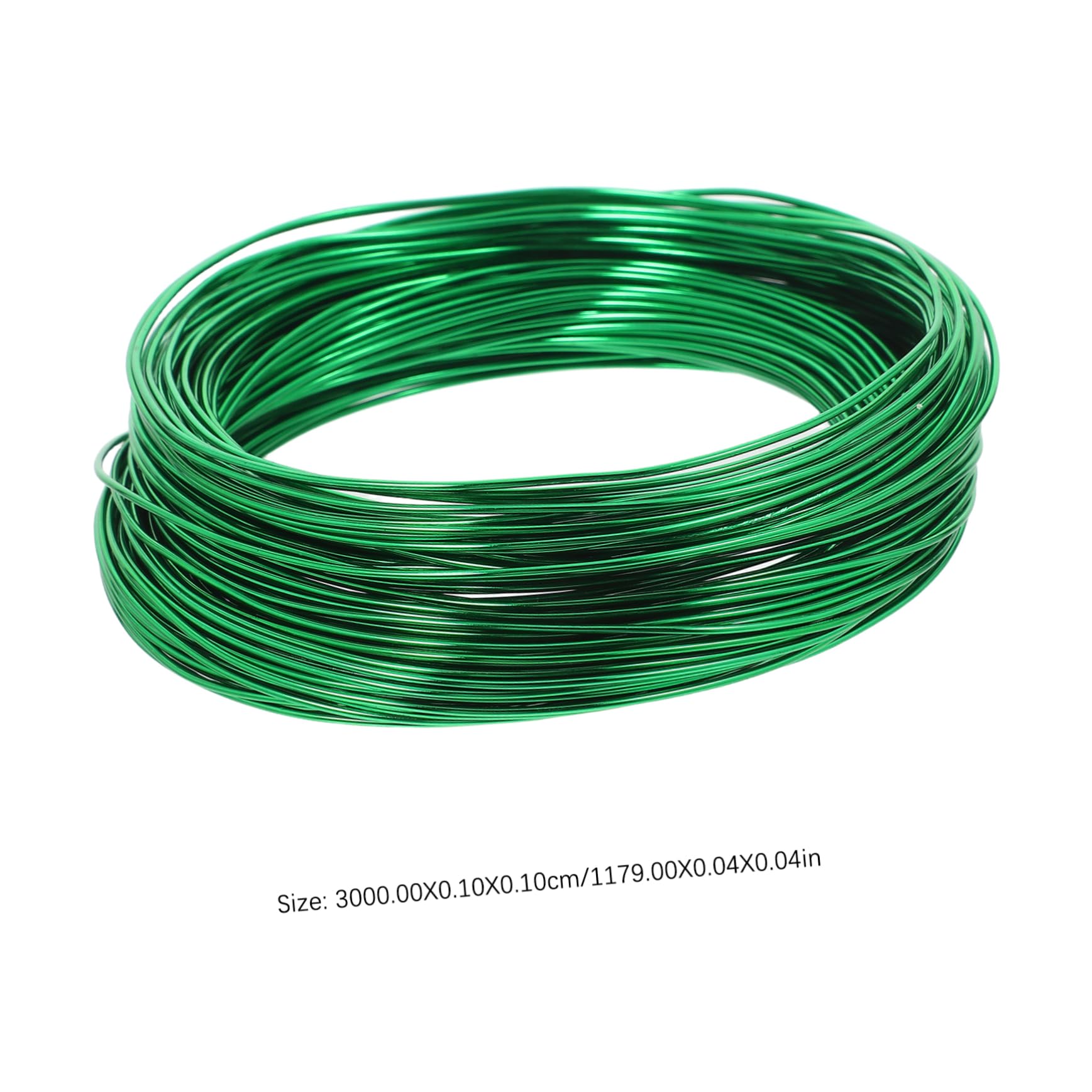 KONTONTY Crafting Aluminum Wire 1mm x 30m Bendable Bonsai Line for Sculpting Floral Art Jewelry Decorations