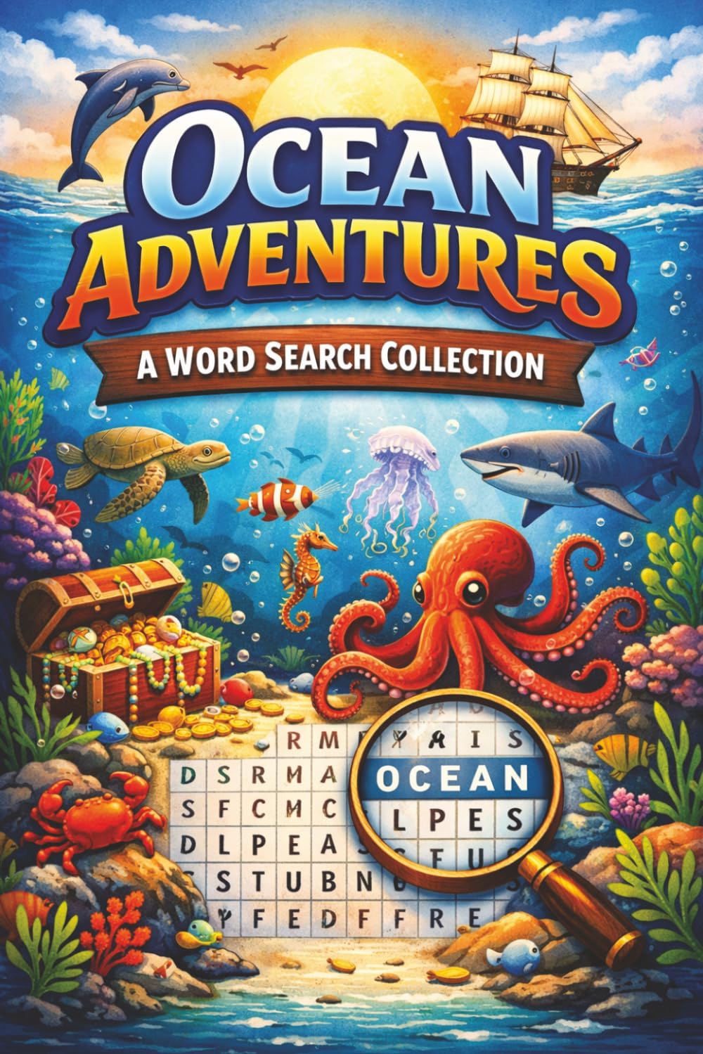Ocean Adventures: A Word Search Collection
