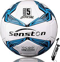 Senston Waterproof Football for Sports Training, Leisure Ball for Footballs, Size 4/ Size 5