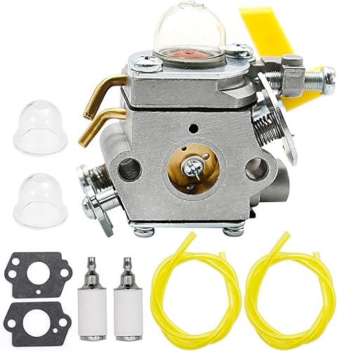 Carburador con kit de afinación de repuesto para Ryobi RY09050 RY09051 RY13010 RY13015 RY13050A RY28060 RY34000 RY34420 RY34440 RY64400 Reemplaza
