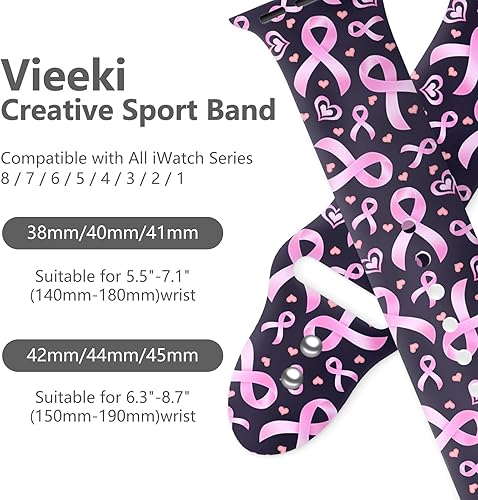 Vista 4 de Holidays Watch Band Compatible with Apple Watch Series 11 10 9 8 7 6 5 4 3 Ultra SE for Women Men, Soft Silicone Pumpkin Strap Replacement for