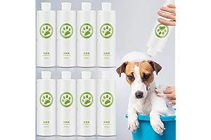 8Pcs 17oz Grooming Dilution Mixing Bottle for Dog Shampoo Conditioner Storage Container