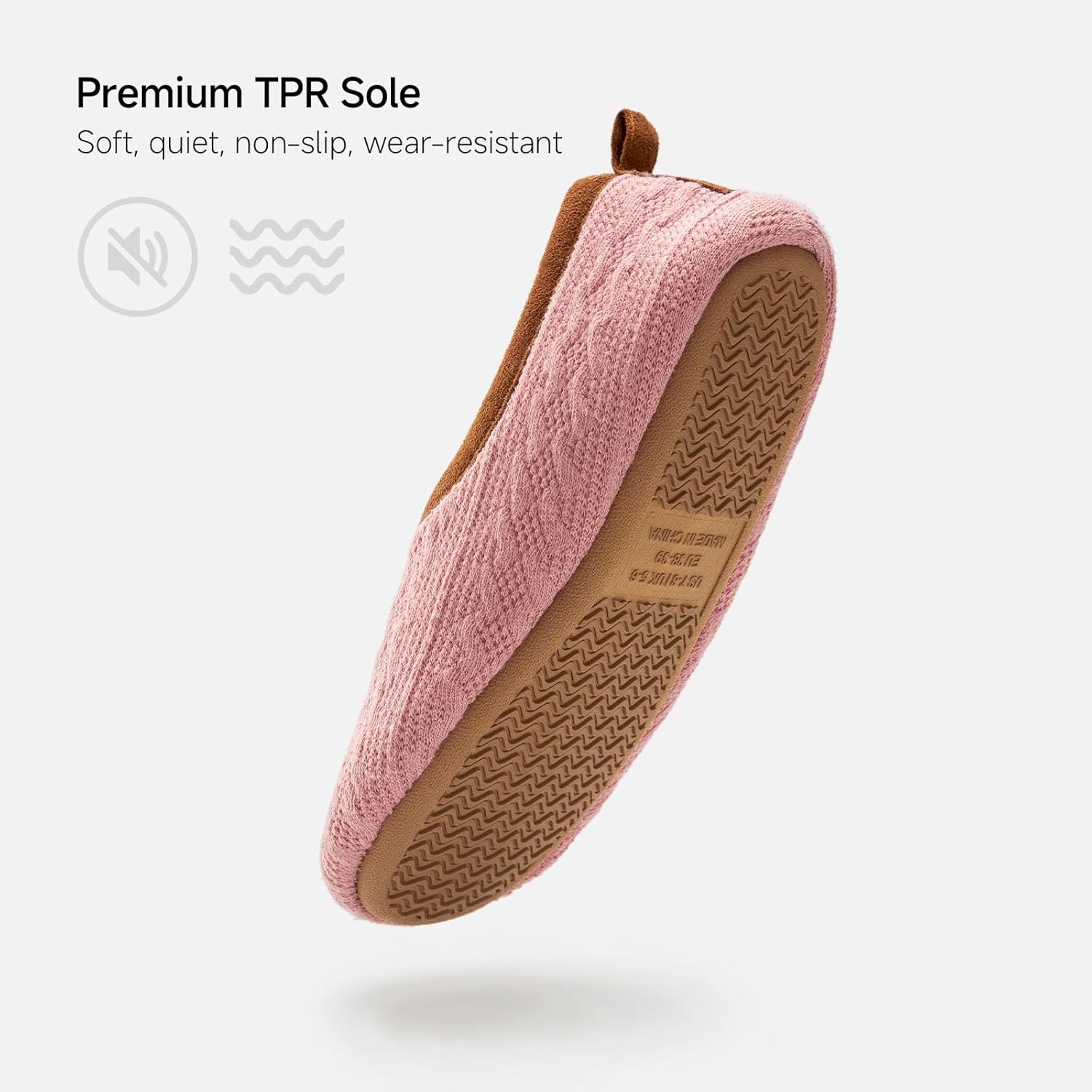 Chantomoo Womens Slippers Soft Sole Indoor Memory Foam Loafer Slippers - Image 4