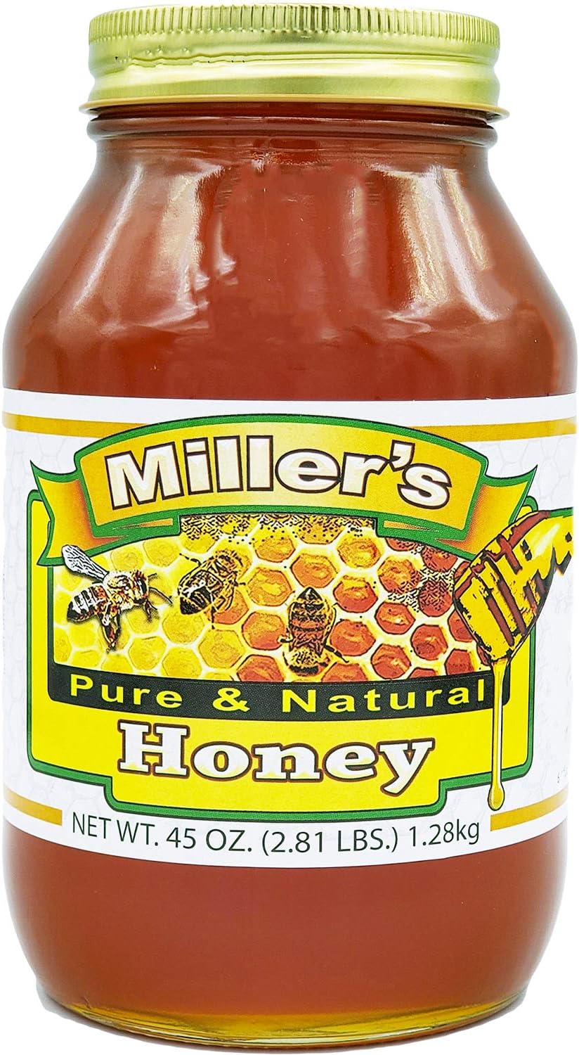 Amish Pure Honey - Pkg of 2 - 45 oz. Jars