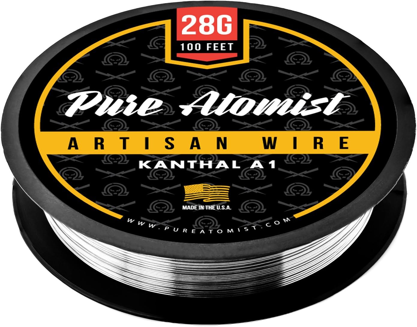 28g Kanthal A1 28 Gauge Resistance Wire 28 Awg 0 32mm 100ft Roll Amazon Com