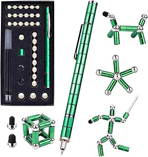 Valentines Day Gifts for Kids Magnetic Fidget Pen, Magnetic Pen for Teenage Boys, Decompression Magnet Pen Fidget Toy Pens, Birthday Novelty Toy for Classroom Students Present