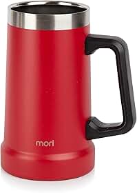 Caneca Térmica Aço Inox 700ml Parede Dupla Isolamento a Vácuo (Vermelha)