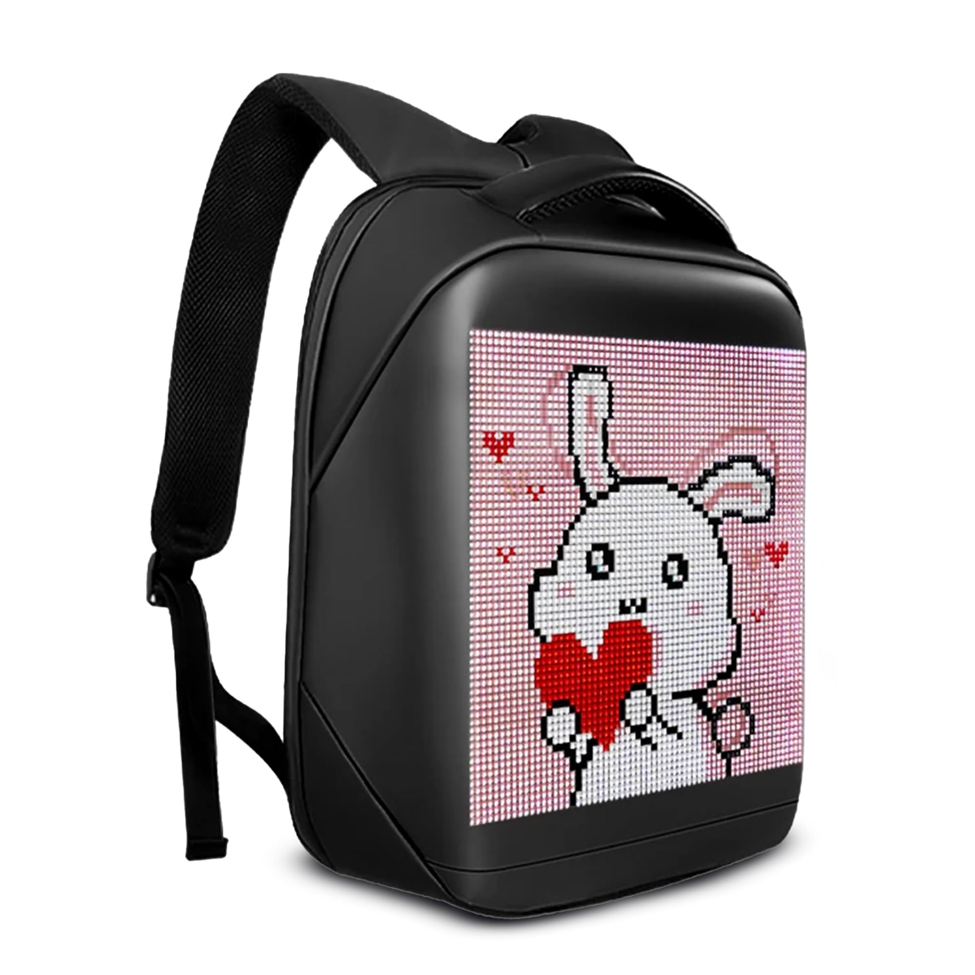 See full amazon price history chart for REDHORNS LED Screen Laptop Backpack Waterproof Motorcycle Riding Bag Hard Shell LED Motorbike Rider Backpack DIY Daypack for Travelling Camping Cycling Gym Bag (Black) REDHORNS LED Screen Laptop Backpack Waterproof Motorcycle Riding Bag Hard Shell LED Motorbike Rider Backpack DIY Daypack for Travelling Camping Cycling Gym Bag (Black) (B0CW31HS4D) Amazon Price History, Amazon Price Tracker