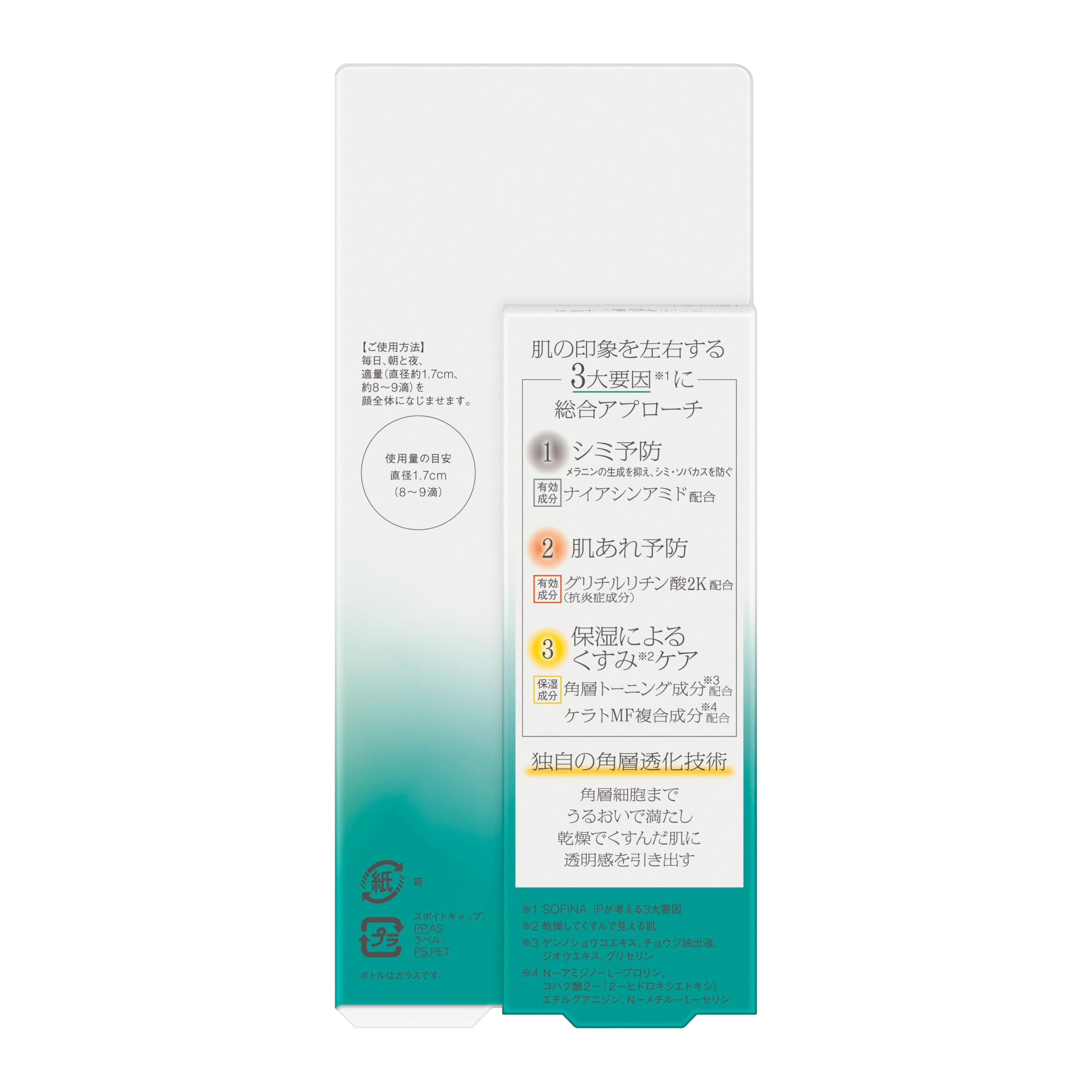 Amazon.co.jp: ソフィーナiP(アイピー) 薬用 角層トーニングセラム