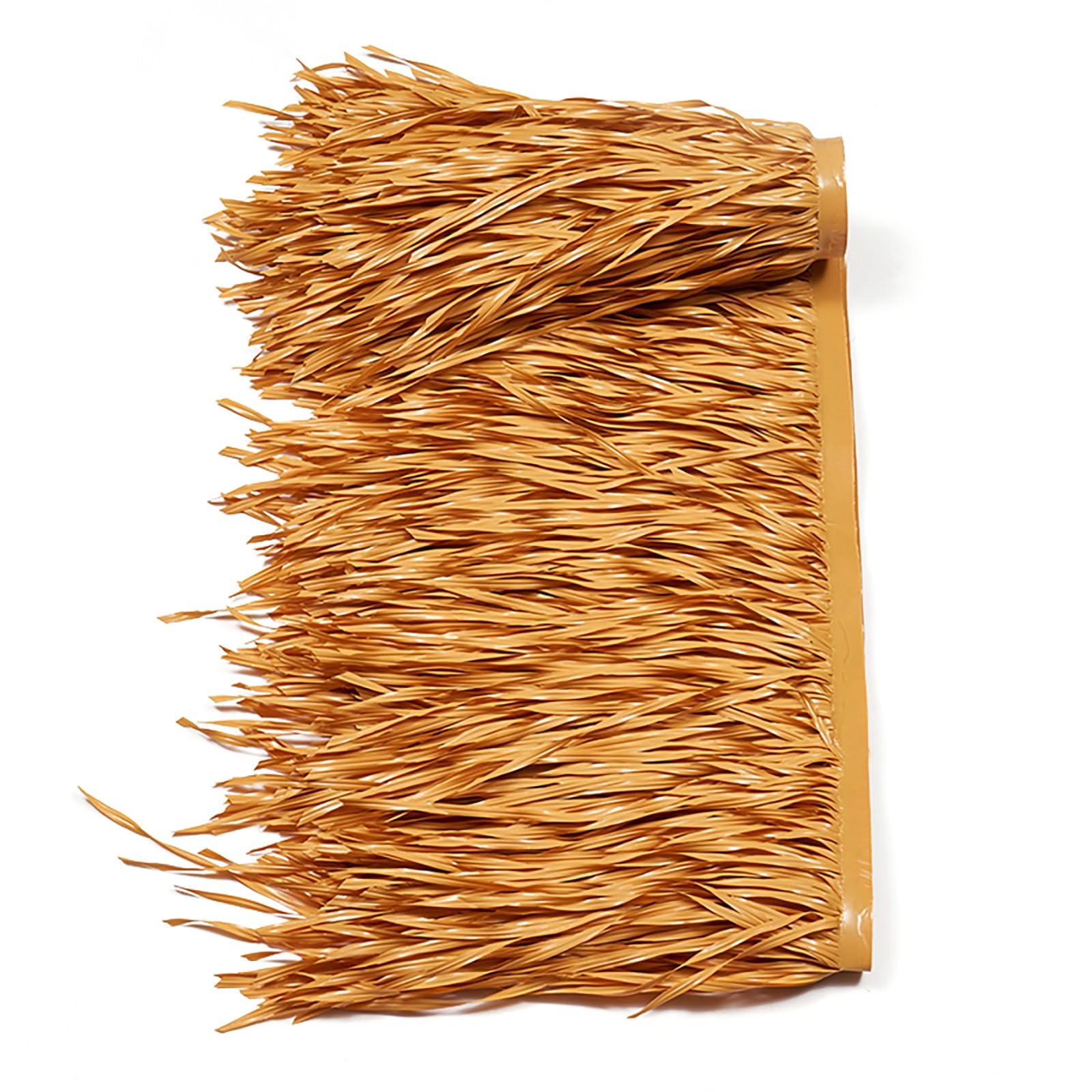 Toit en paille synthétique haut de gamme imitation feuilles de palmier pour gazebos de jardin