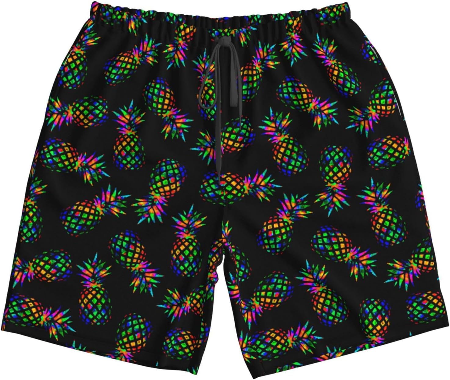 Mens Swim Trunks Quick Dry Board Shorts with Pockets Swimwear Bathing Suits