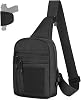 CamGo Tactical Sling Bag Military EDC Crossbody Pack Small Shoulder Bag with Concealed Carry Holster for Hunting Shooting