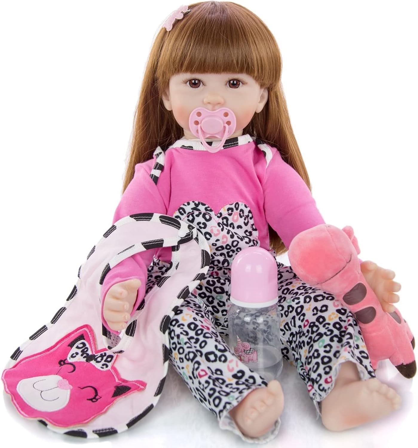 Lbylyh リアルライフ24インチ生まれ変わった赤ちゃん人形 の女の子リアルな手作り60cmソフトシリコンビニールリアルに見える新生児生まれ変わった赤ちゃんの女の子のクリスマスプレゼント