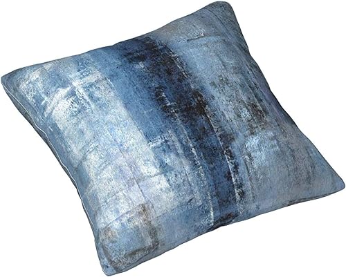 Miniatura 2 de Juego de 2 fundas de cojín decorativas de terciopelo con diseño de arte abstracto, súper suave, cuadrada, con cremallera, para sofá, sofá, 17.7 x