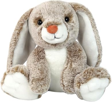 Bunny Stuffed Animal Plush Toy with Big Feet Adorable Rabbit Doll 8 Inch