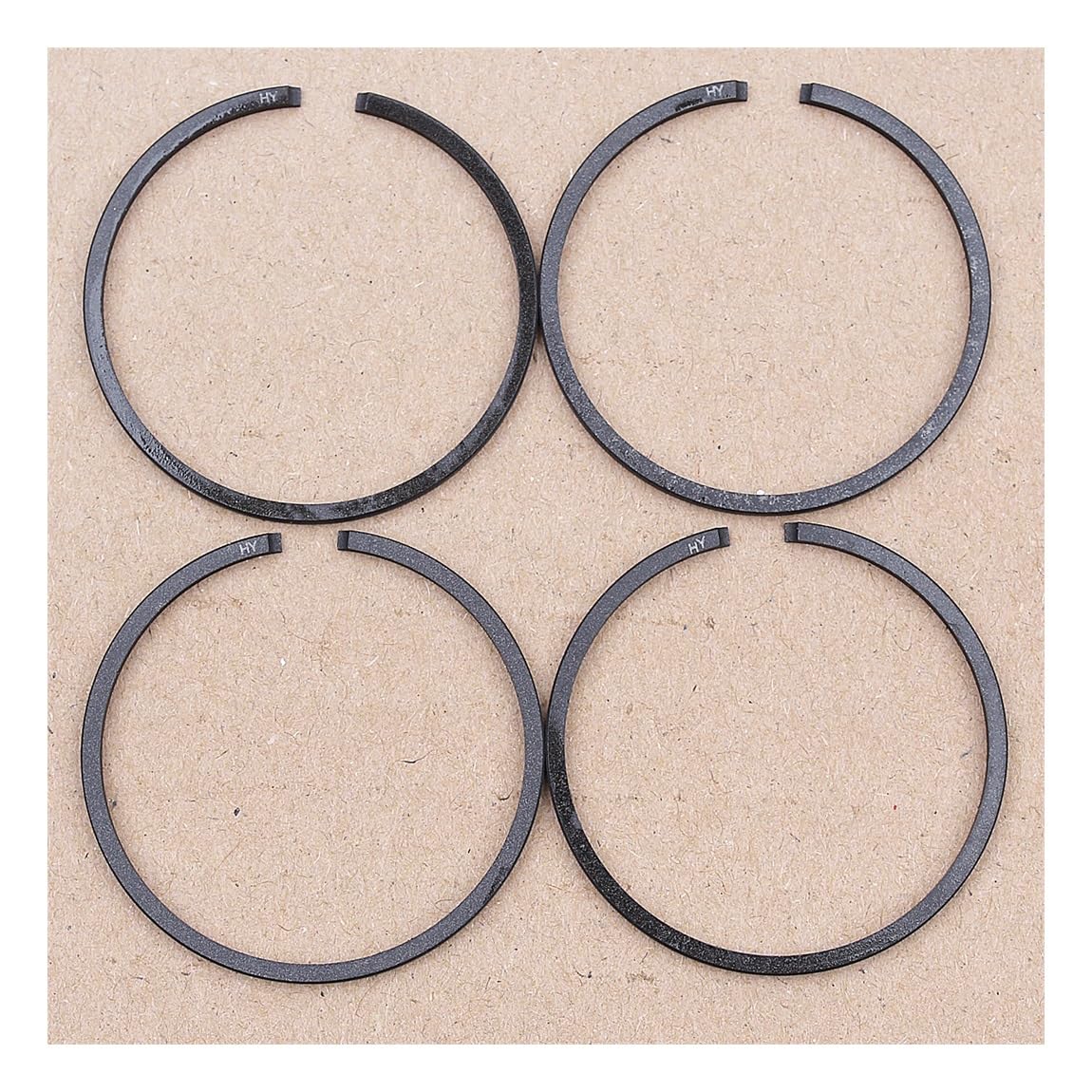 Segments de piston 38mm haute résistance pour moteurs de tronçonneuse 137 142 235P - Kit 4 pièces
