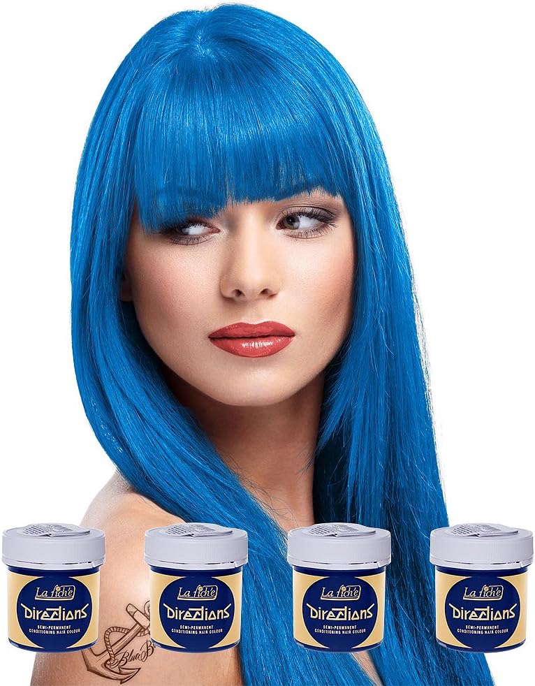 La Riche Directions - Set of 4 Semi-Permanent Hair Colour - 88ml Jars