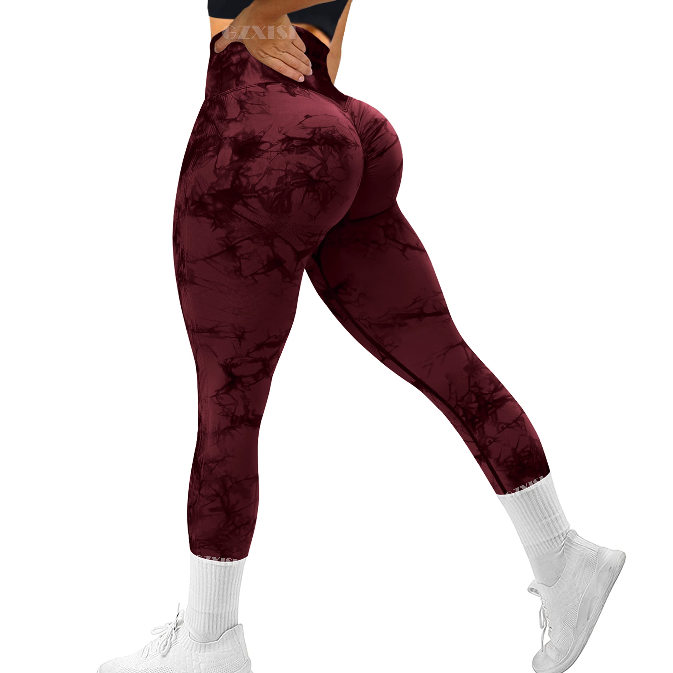 Leggings de entrenamiento para el gimnasio y clases de yoga con tejido elástico 6