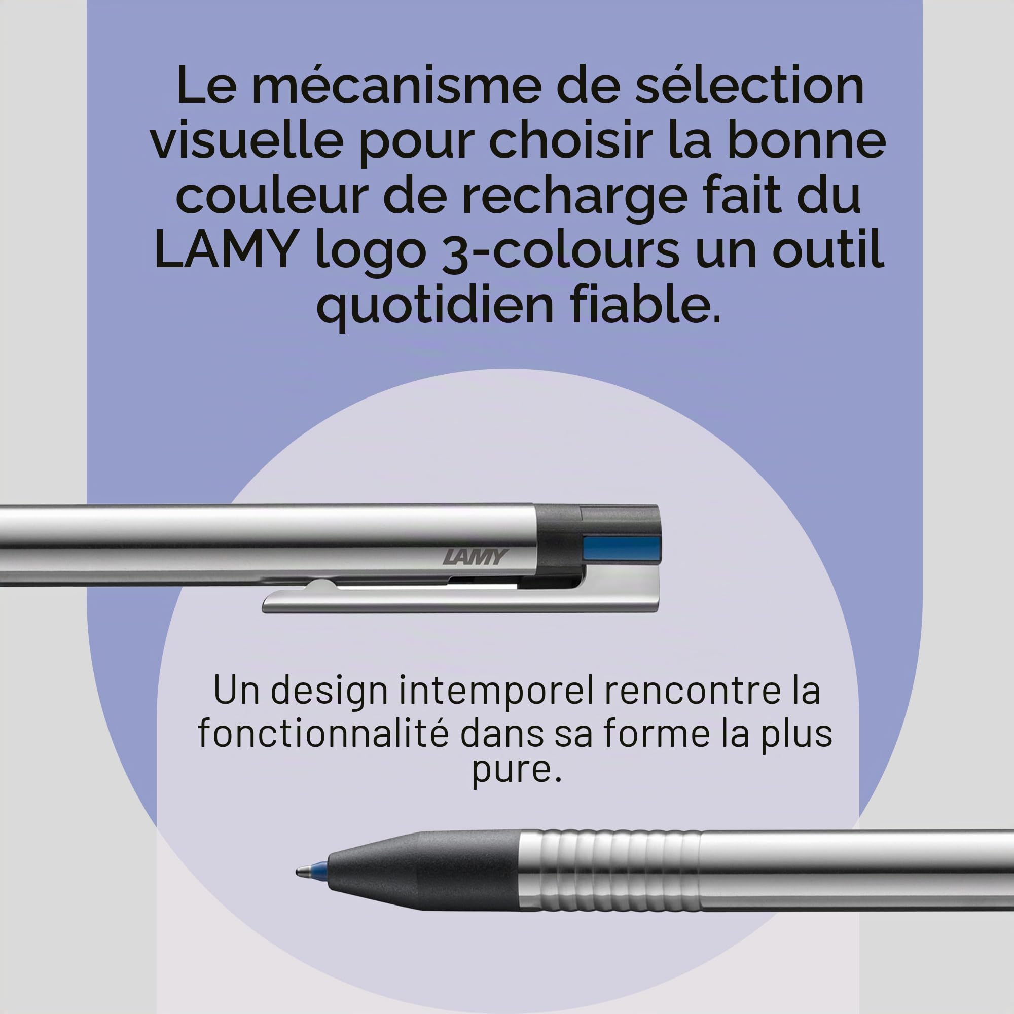 Lamy Logo Stylo-bille Multicolore