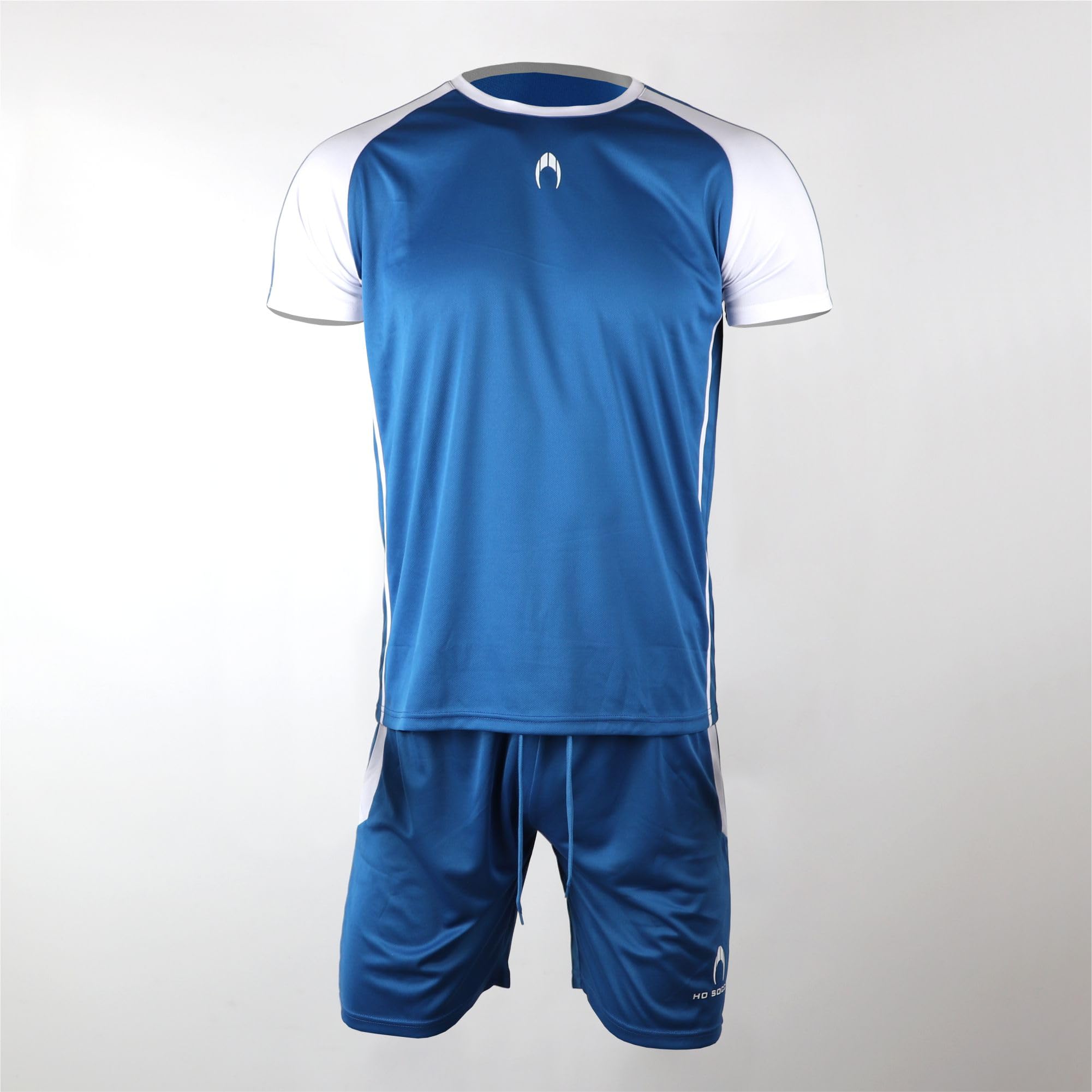 HO Soccer Akademia koszulka piłkarska niebieska - najwyższy poziom - poliester, dostępne kolory, unisex dzieci, niebieski/biały, 12XXS