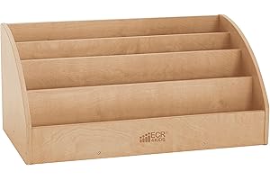 ECR4Kids Essential Beginnings Classroom Bookcase for Toddlers