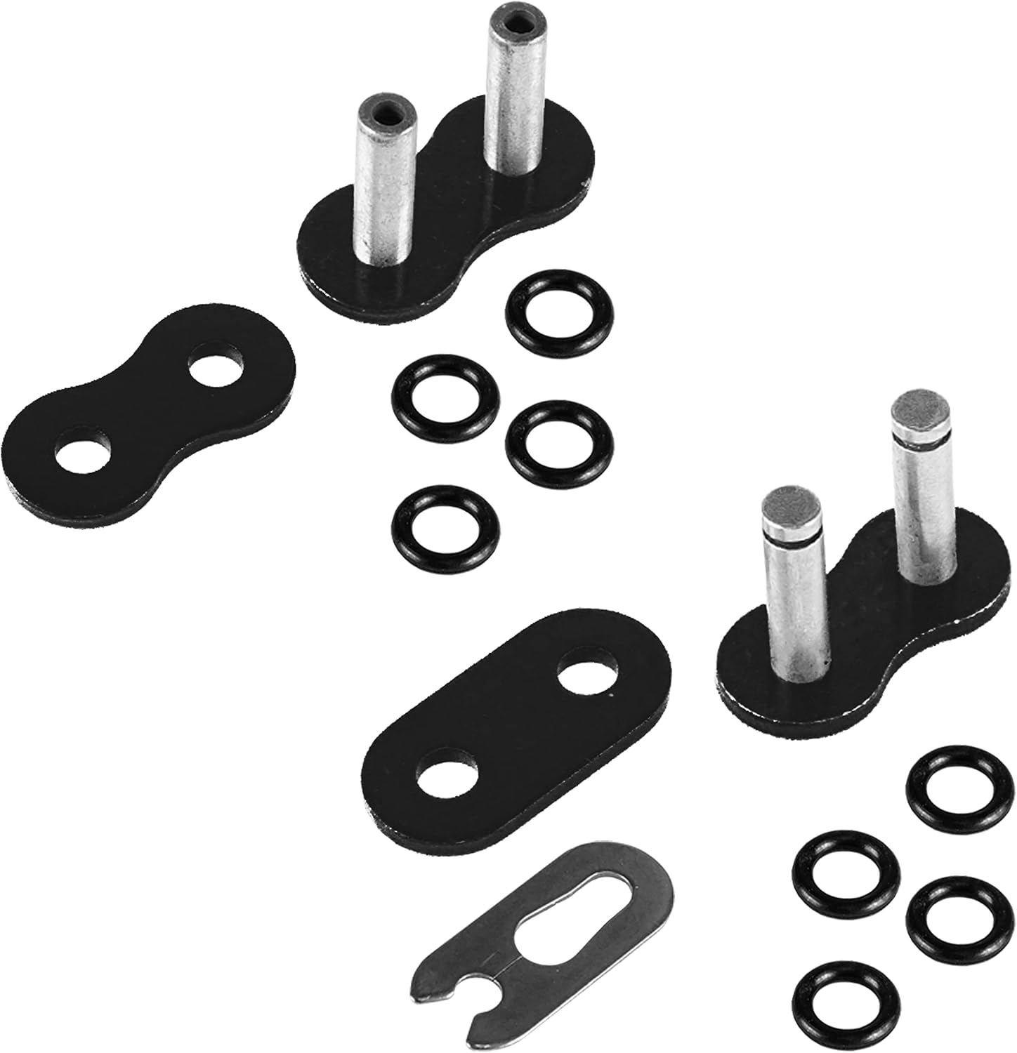 Caltric O-Ring Black Drive Chain Compatible with Honda Xbr-500 Xbr500 Xbr 500 1985 1986 1987 1988 1989 1990 1991