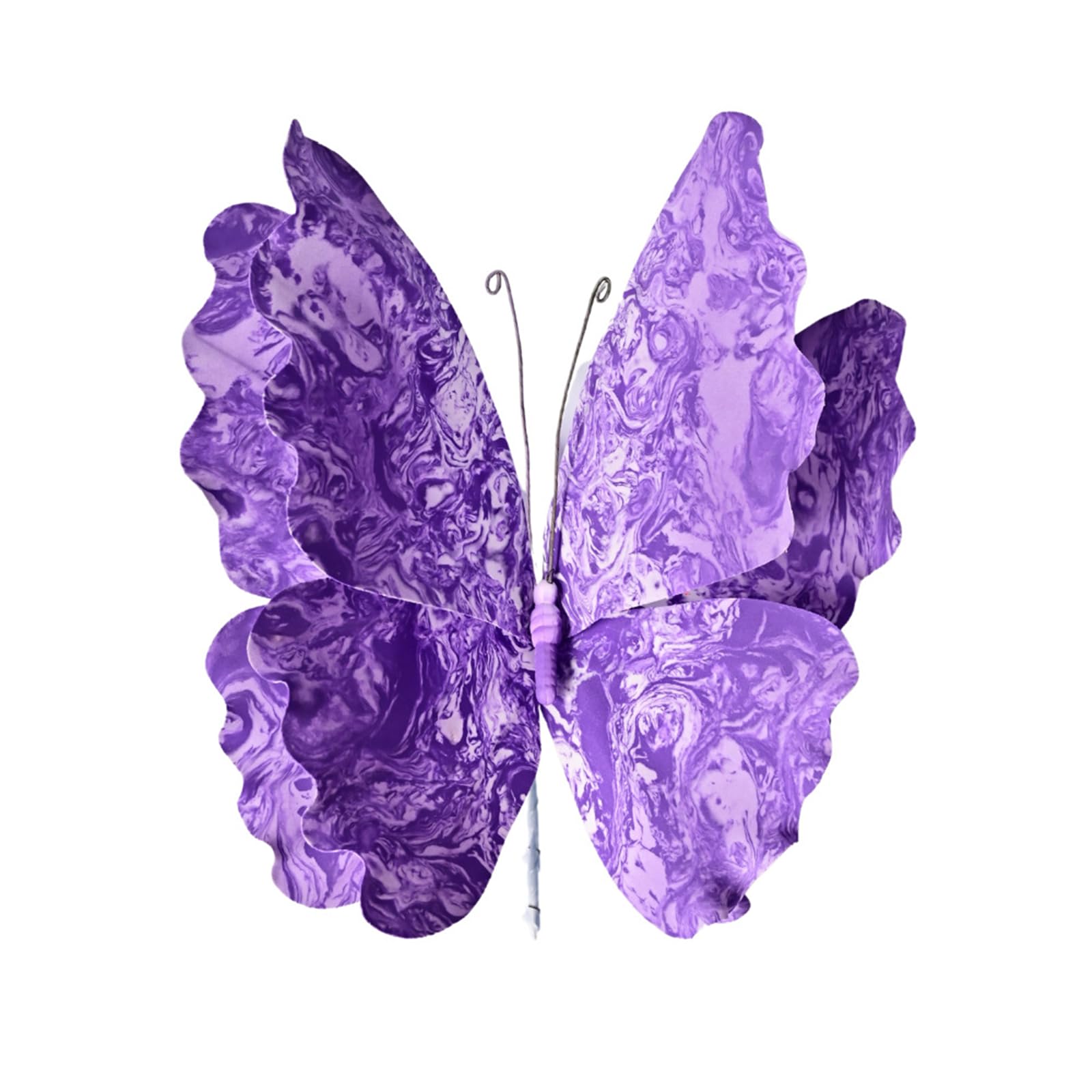 Carotoe Purple Large Artificial Butterflies Event Decors Photography Background Wall Hanging Wedding Parties Supplies Gradient Charm Portable Wedding Photography Property