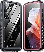 Vista 20 de ANTSHARE Funda impermeable para Samsung Galaxy S24, lente incorporada y protector de pantalla de cuerpo completo de 360°, resistente a prueba